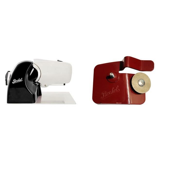 Trancheuse Berkel Home Line 250 Rouge + Planche à Découper + Accessoires