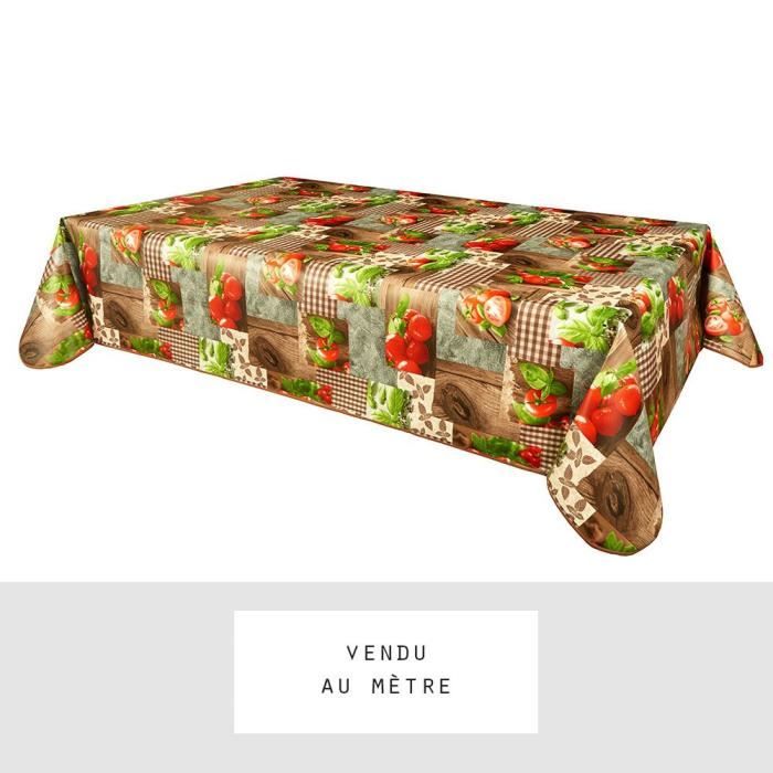Bully Largeur 140 cm Argent Toile cirée au mètre