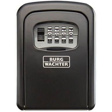 Coffre à clé BURG-WÄCHTER KEY SAFE 30 SB - Verrouillage à code - Zinc moulé - Pour clés jusqu'à 9 cm