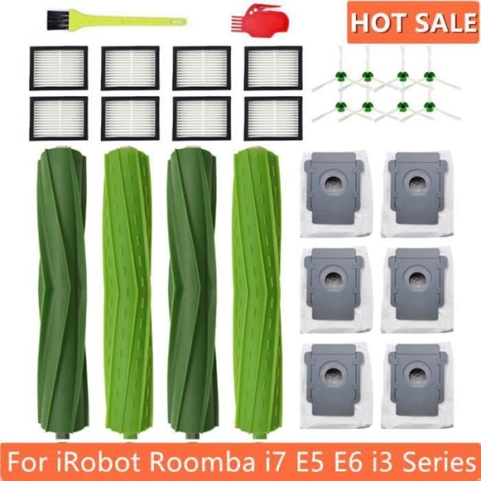 Kit Pièces Rechange Roomba IRobot - Brosses, Filtres Et Roue Pivotante