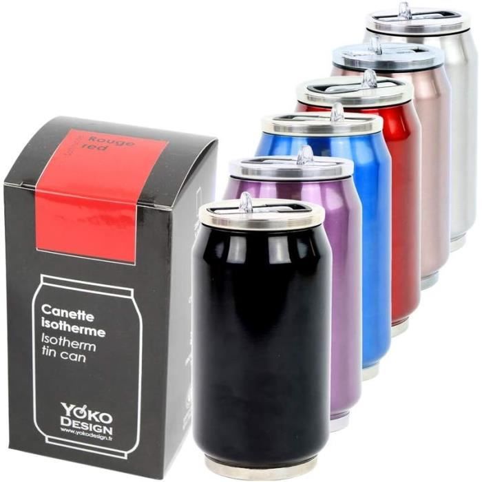 Les Artistes Paris - Canette isotherme - Le coq - 280 ml - acier inoxydable Pas Cher | Bureau Vallée Les Artistes Paris - Canette isotherme - Le coq - 280 ml - acier inoxydable Pas Cher | Bureau Vallée