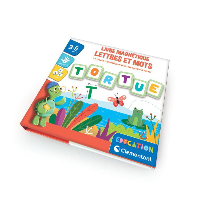 Livre Magnétique Clementoni 52950 – Lettres et Mots 3-5 Ans - vue 3