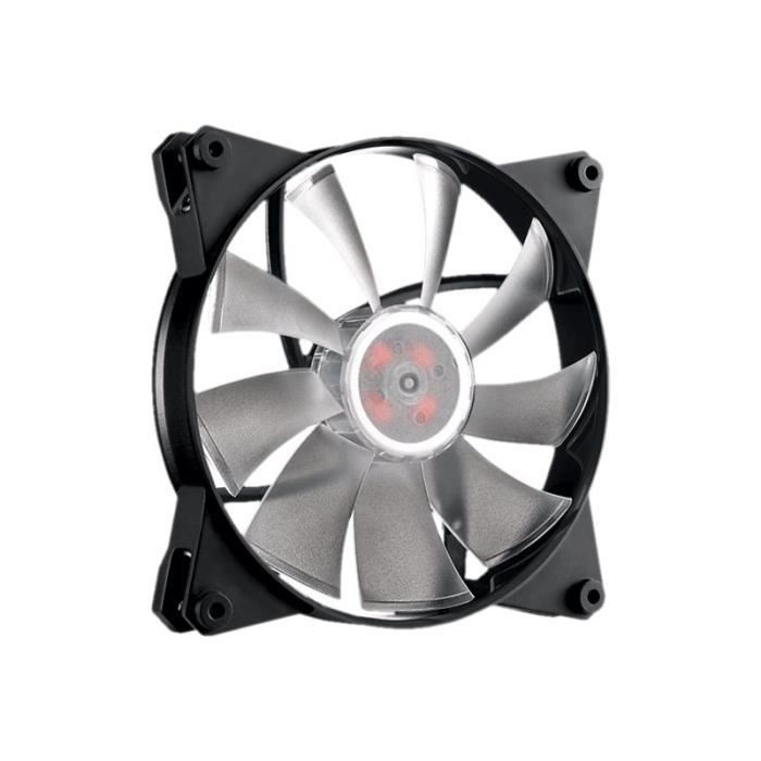Cooler Master MasterFan Pro 140 Air Flow RGB Ventilateur châssis 140 mm avec Cooler Master RGB LED Controller pack de 3 - vue 2