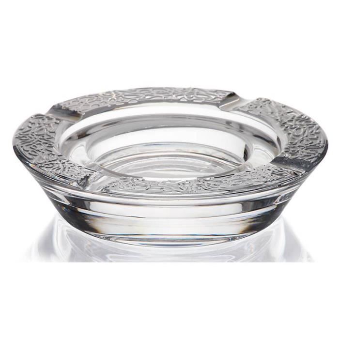 Cendrier en verre rond 16 cm