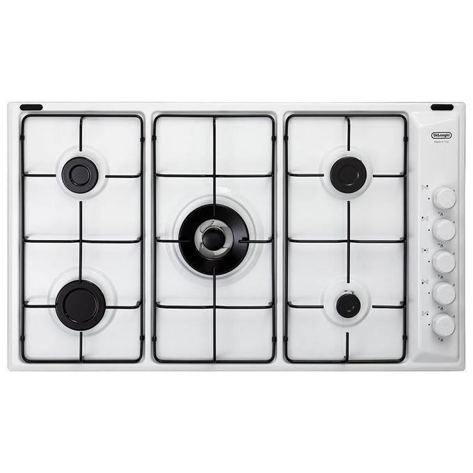 DeLonghi FLB59DD Plan de cuisson à gaz 90 cm 5 feux 1 double couronne - vue 2