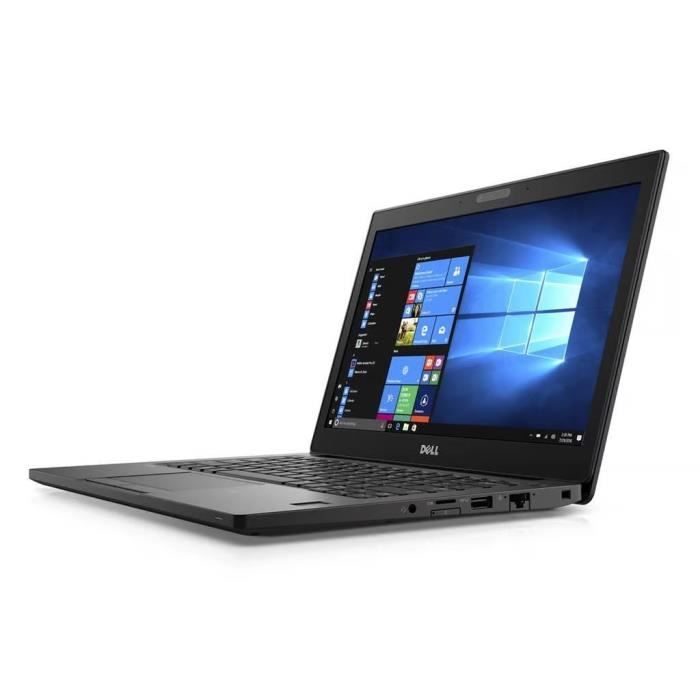 Ordinateur Portable Dell Latitude 7280 – Core i5 2.4 Ghz – RAM 16 Go – SSD 256 Go