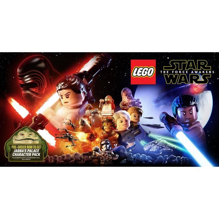 Jeu Vidéo - Disney - Lego Star Wars: The Force Awakens - PS3 - Inclut Dlc Jabbas Palace - Aventure