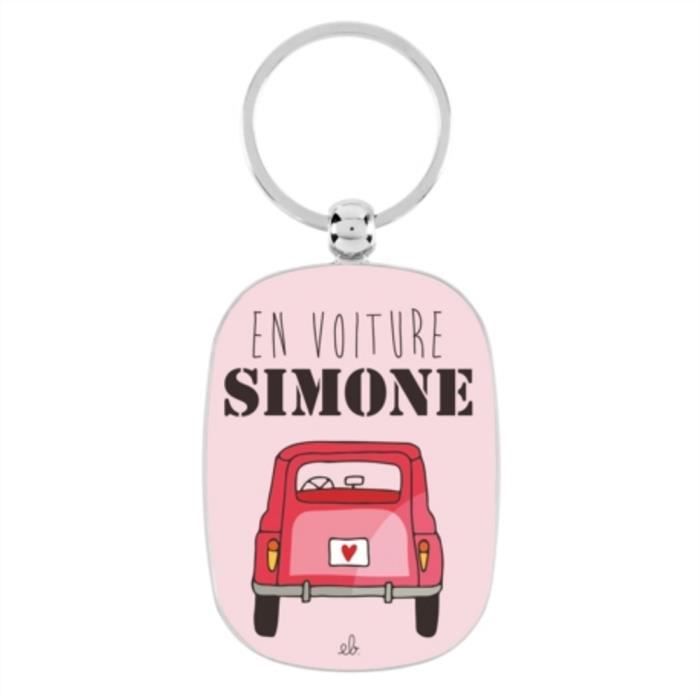 Porte-clés Voiture En Métal - Lot De 2 Pendentifs En Alliage Avec Finition Cuir, Pour Hommes Et Femmes - 9