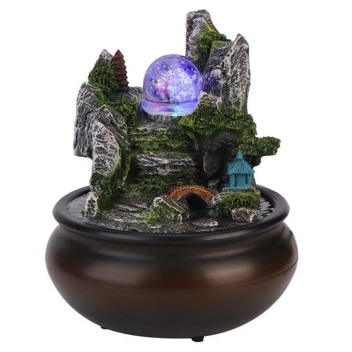 Boule Cristal Résine Purpledip Pour Fontaine Intérieur - Diamètre 5.1cm - Effet Lumière