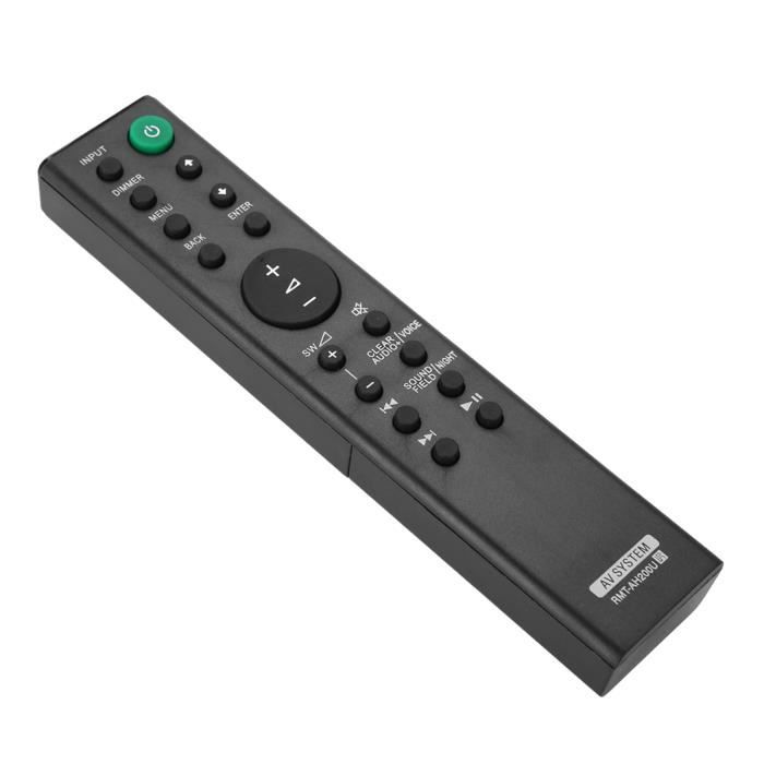 thumbnail interactive-video image 1 of Sony RMT-AH200U Remote Control – For Sony Soundbar HT-CT390, HT-RT3, SA-CT390, SA-WCT390 1 of 4