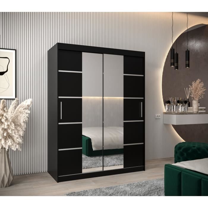 Coiffeuse Lazyspace avec grand miroir, tiroir et 4 étagères, coiffeuse avec  meuble