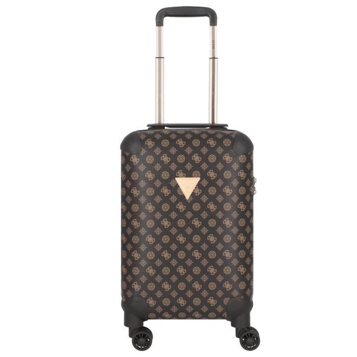 guess wilder travel 4 roulettes trolley de cabine 46 cm brown  twp745-29830-bro