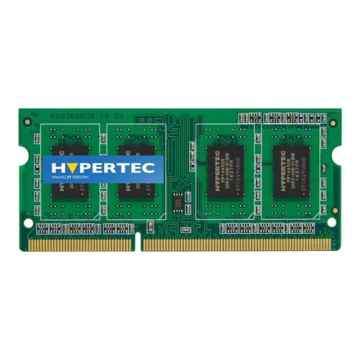 Hypertec DDR3L module 8 Go SO DIMM 204 broches 1600 MHz / PC3L 12800 1.35 V mémoire sans tampon non ECC pour ThinkCentre M600 ThinkPad 11 L460 L560 P40 Yoga P50s T460 ...