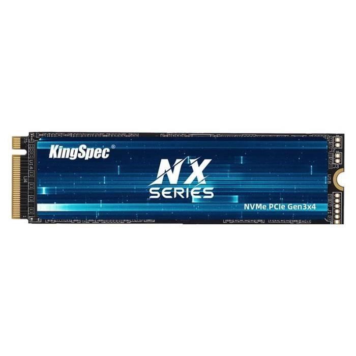 Disque SSD Interne - KINGSPEC - NX Series - 2 To - M.2 2280 NVMe 1 PCI Express Gen 3.0 x 4