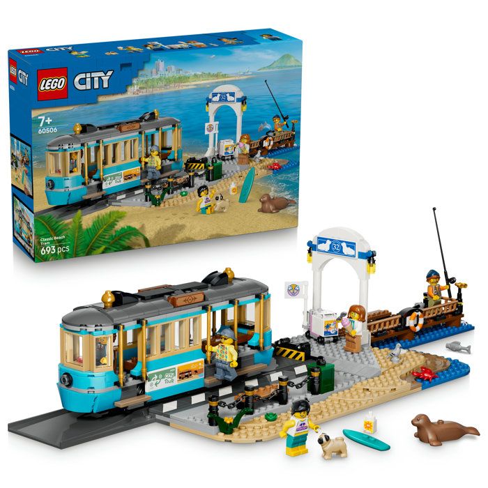 LEGO® City 60506 Le tramway de bord de mer - vue 3