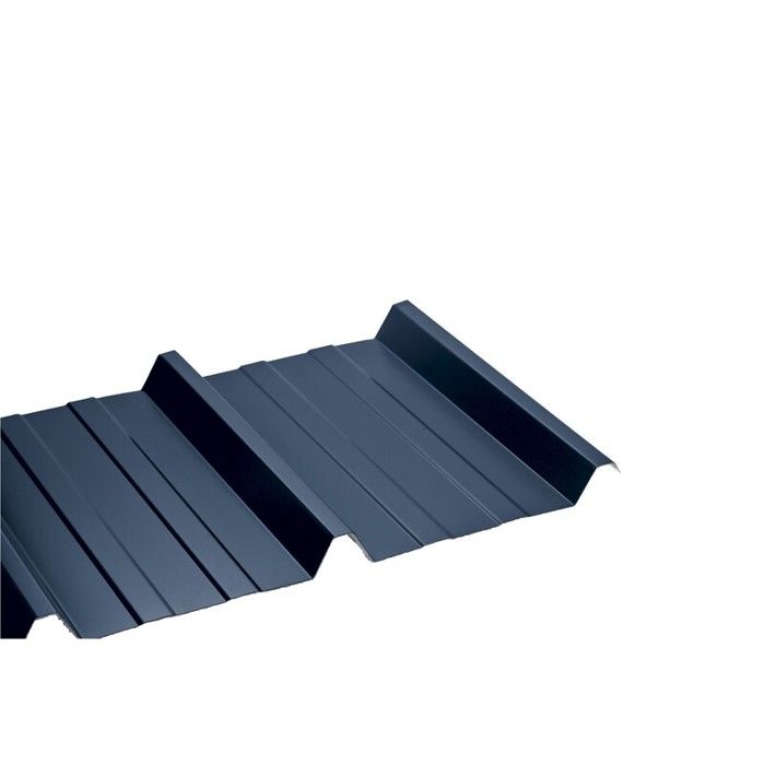 Bac acier laqué 1045 50-100 - MCCOVER - L: 200 cm - l: 105 cm - Bleu ardoise 5008