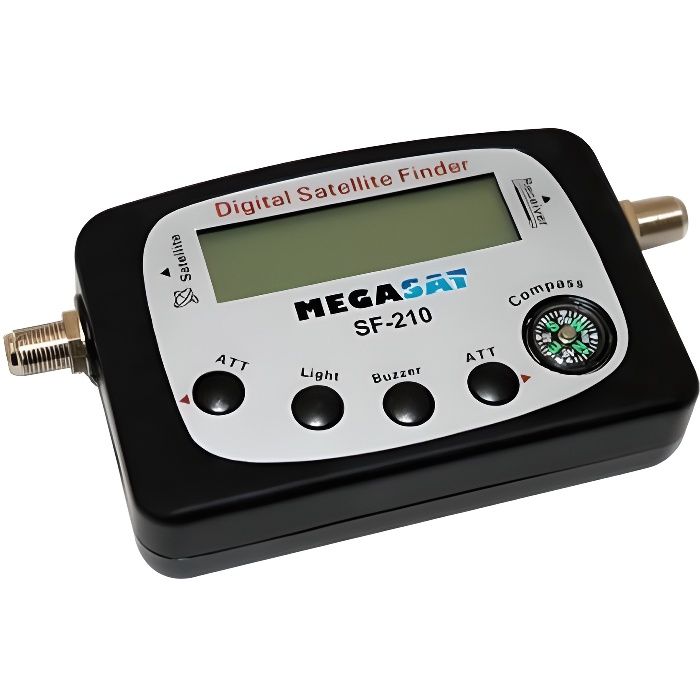 Pointeur Satellite MEGASAT SF 210 avec rétroéclairage + Biper