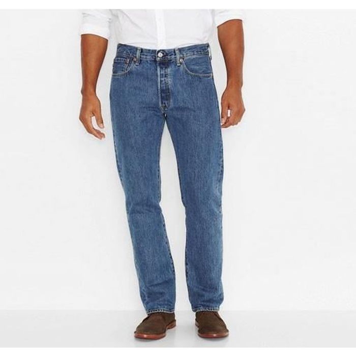LEVI'S Jeans 501 Stonewash Bleu Homme 