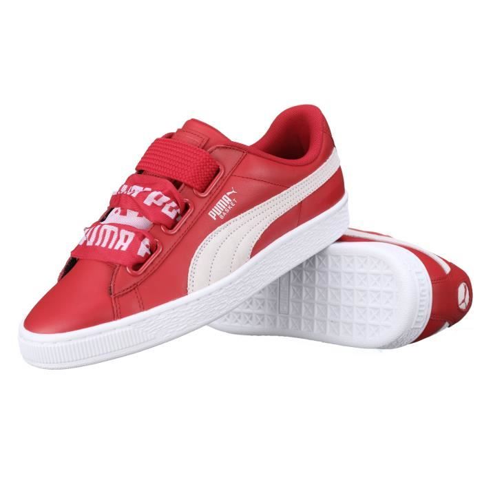 puma heart rouge