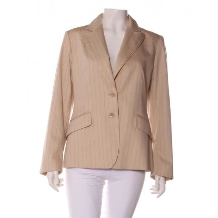 Blazer Veste Tailleur Gerard Darel 40 Beige En Coton Beige Achat Vente Veste Soldes Sur Cdiscount Des Le 20 Janvier Cdiscount