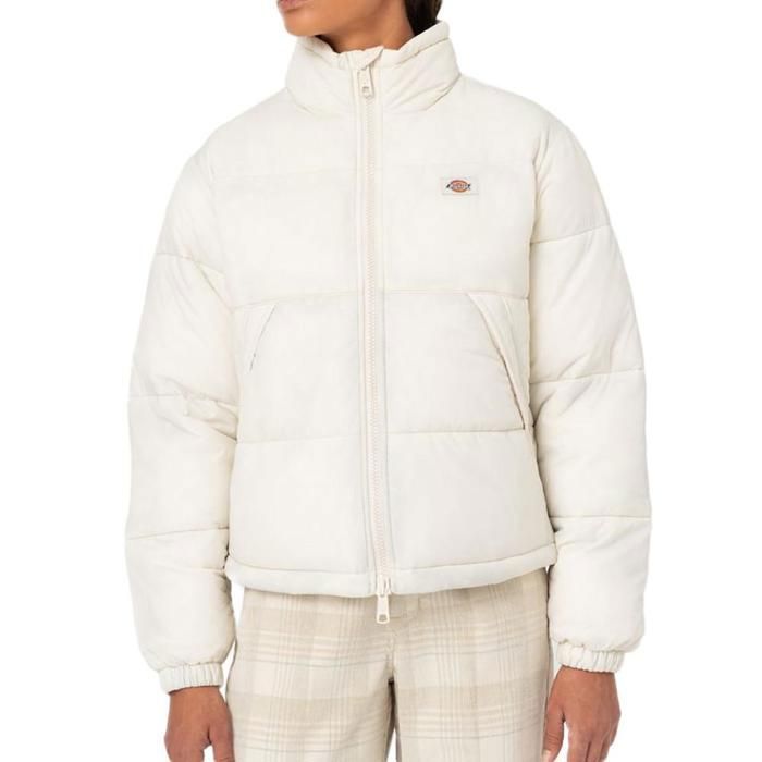 Doudoune Écru Femme Dickies Alatna DK0A4XP3ECR1 Blanc cassé