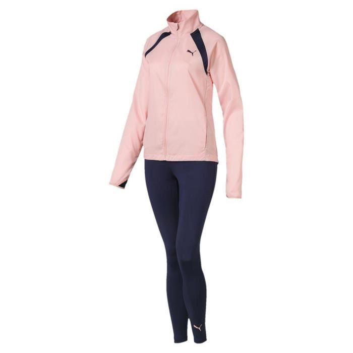 survetement puma femme bleu