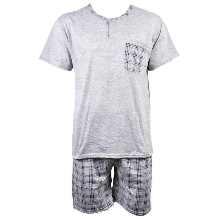 Pyjama Court Homme ECO HOMEWEAR Marque Ozabi - Neuf Avec étiquettes, Référence 4680