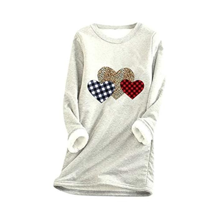 Pull De Noël Pour Fille 1-8 Ans - Col Rond Manches Longues - Tissu Doux - Taille Précise