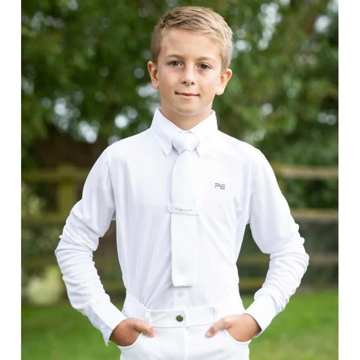 Polo équitation manches courtes Femme - Héritage noir
