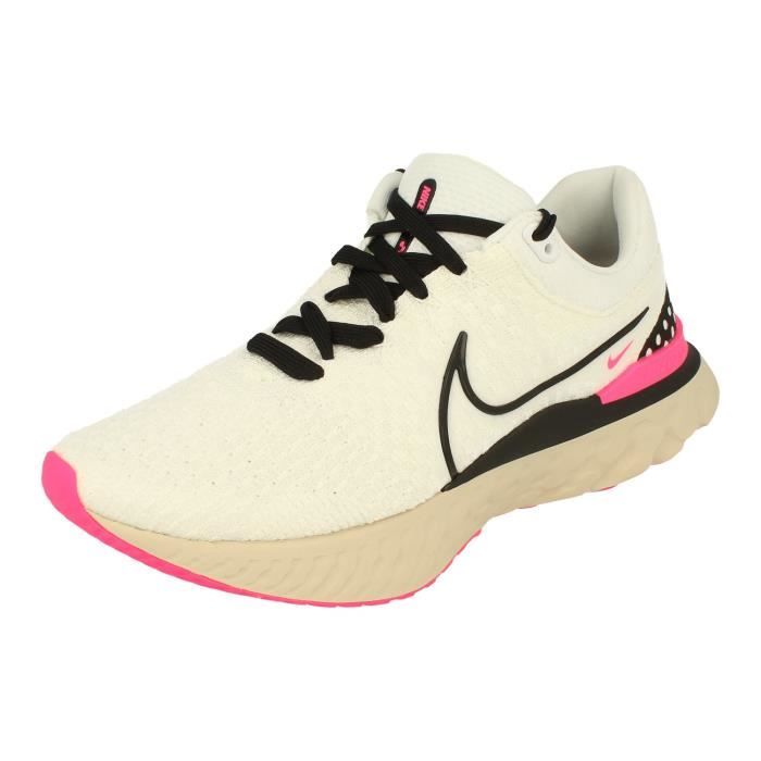Chaussures de running Nike React Infinity Run Fk 3 pour hommes Blanc Cdiscount Sport