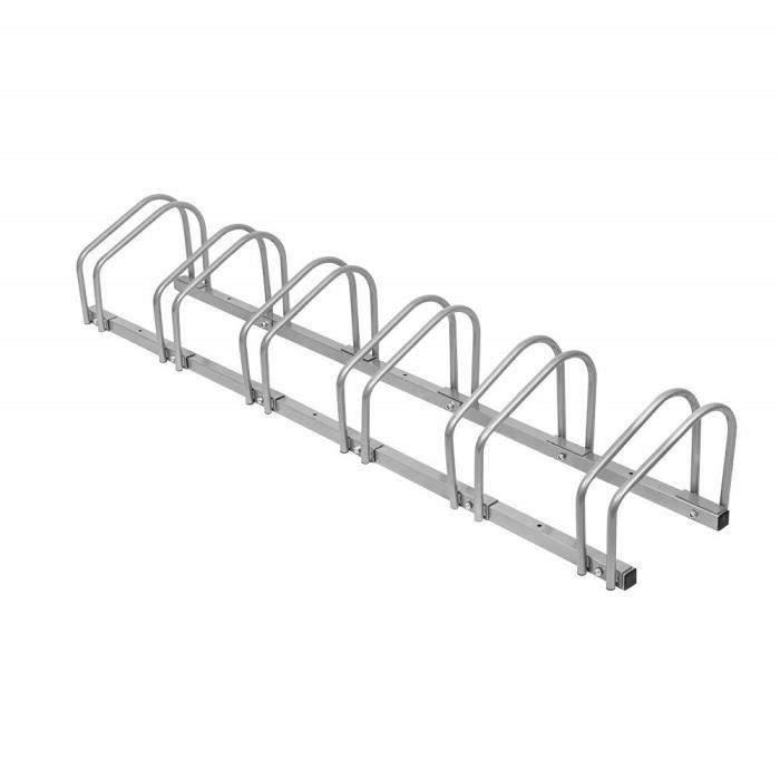 Râtelier à Vélos KARAT Pour 6 Vélos – Support Sol/Mur Pneus Jusqu'à 55 Mm