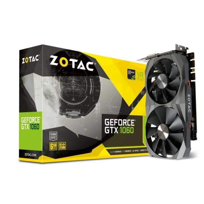 Zotac GTX 1060 6144MBPCI EDVIHDMI3xDP ZT-P10620A-10M - No Name