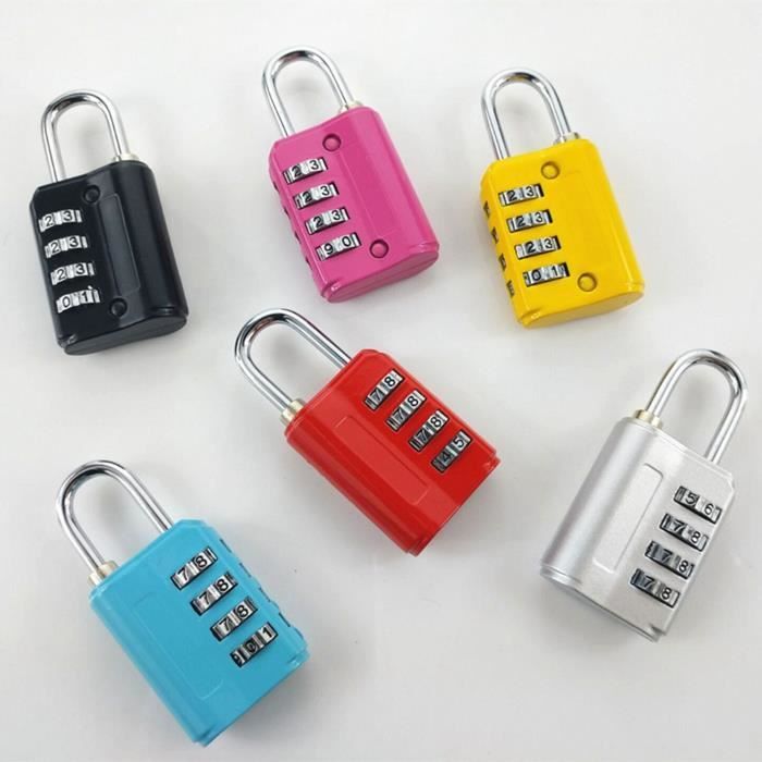 Tyenaza Allongez Le Cadenas en U à Combinaison à 4 Chiffres, Cadenas