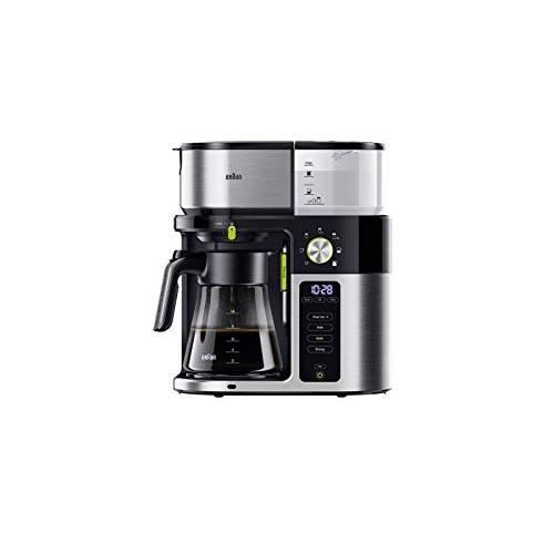 Cafetière à filtre Braun MultiServe KF 9050 BK - 7 tailles - Écran tactile Premium - Capacité 10 tasses