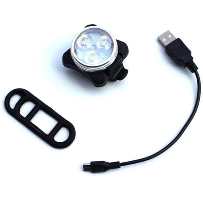 Set Lot de feux de Éclairage de vélo à LED - Feu avant et feu arrière