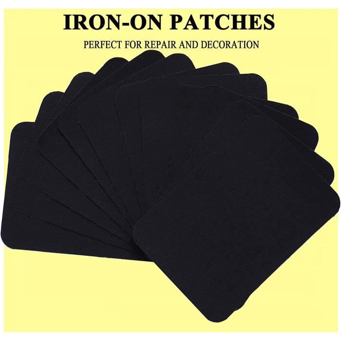 TXSN Lot de 12 patchs thermocollants en coton pour réparation de vêtements, pantalons, etc. Taille : 7,6 x 10,2 cm, Rouge TXSN Lot de 12 patchs thermocollants en coton pour réparation de vêtements, pantalons, etc. Taille : 7,6 x 10,2 cm, Rouge