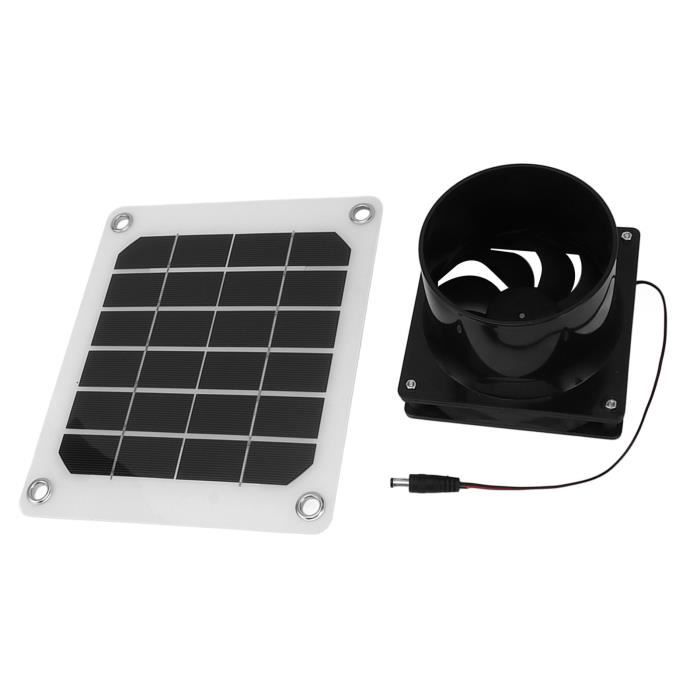 Ventilateur Solaire Voiture 3 Pièces – Extracteur D'Air Énergie Solaire, Refroidisseur Intérieur Auto, Élimine Chaleur & Odeurs, Installation Facile