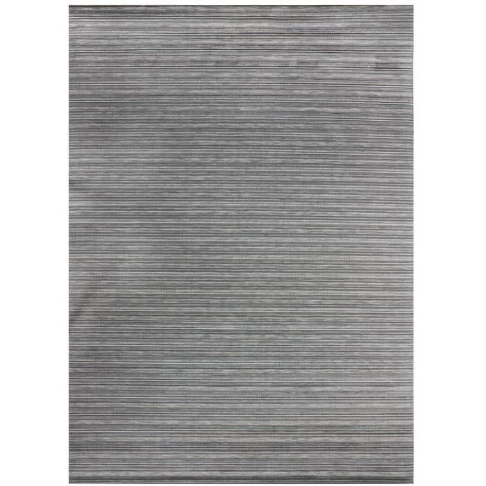 Qualité Lourde tapis épais gris argent Salle De Séjour Tapis Polaire somptueux Cheap Rugs 