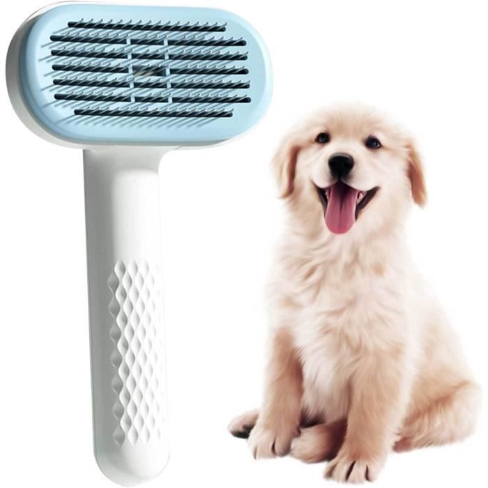 Happi N Pets Brosse De Toilettage Automatique Pour Chat Avec Griffoir Robuste Et Herbe à Chat, Jouet Interactif Pour Chaton, Exercice Et Grattoir Durable