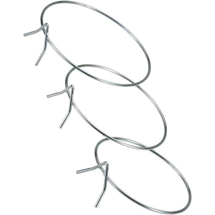 Support Balcon Sauvic - Pour Jardinières Acier Plastifié Blanc 41x21x23cm | Max 6cm