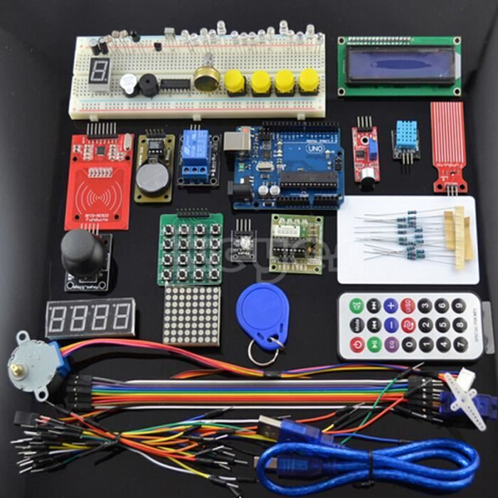 RFID Starter Kit pour Arduino UNO R3 Version améliorée Suite d'apprentissage.
