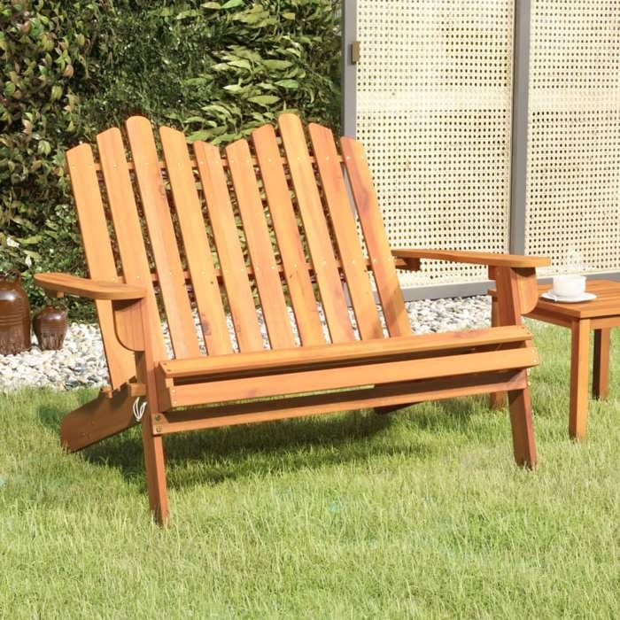 VIDAXL Banc de jardin Adirondack Bois d'acacia - vue 2
