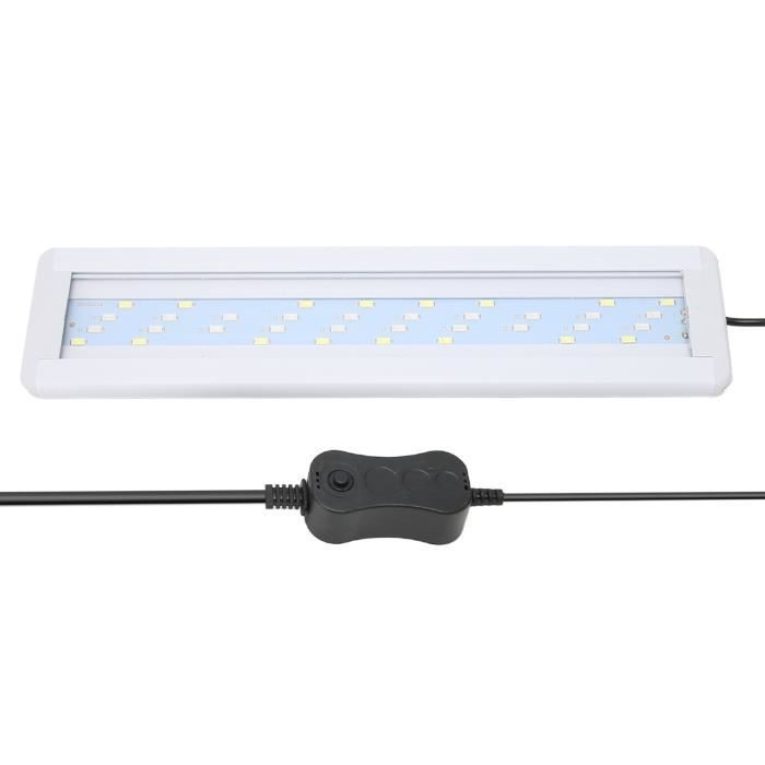 Meilleurs prix pour Lumière LED pour aquarium - VVIKIZY - 28 cm - Couleurs Rouge, Vert, Bleu, Blanc - Eclairage Anti-éclaboussures