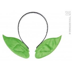 Lot De 2 Serre-têtes Avec Oreilles D'ogre Vert Pour Costume