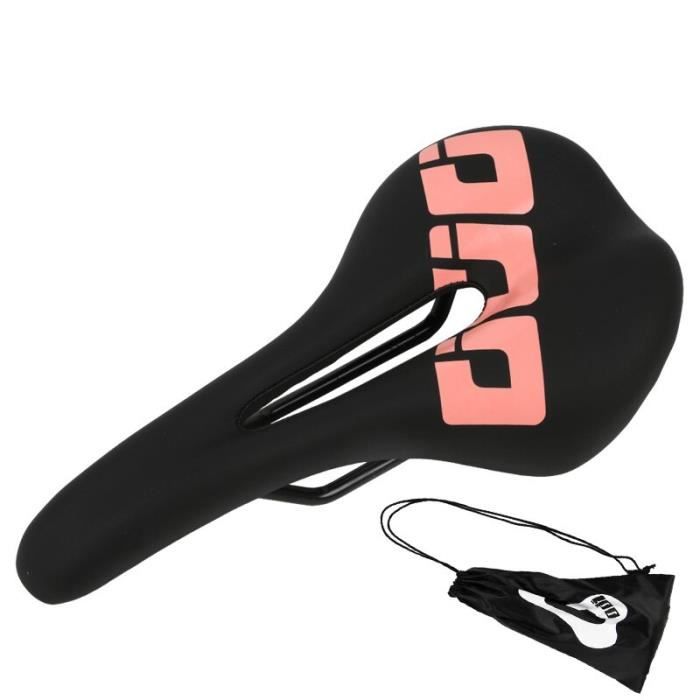 Selle De Vélo VTT En Cuir Rembourré Gel - Homme/Femme - Professionnelle