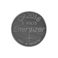 Energizer Lot de 2 piles CR2016 piles bouton au Lithium 3 V emballées sous Blister-1