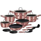 Berlinger Haus, Batterie De Cuisine De 13 Pièces, Collection Rose Gold
