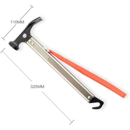 Marteau Géologique Forte Dureté Dureté En Acier Carbone Marteau Double