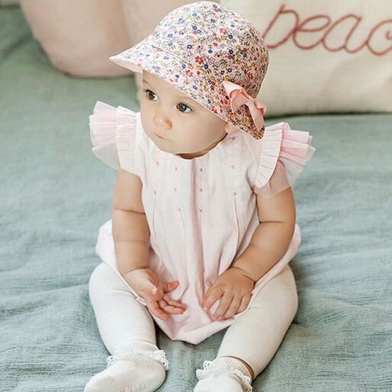 1pc Duplex Deux Face Utile Ete Bebe Fille Garcon Enfant Floral Imprime Coton Soleil Chapeau Infantile Couleur Rose Cdiscount Puericulture Eveil Bebe