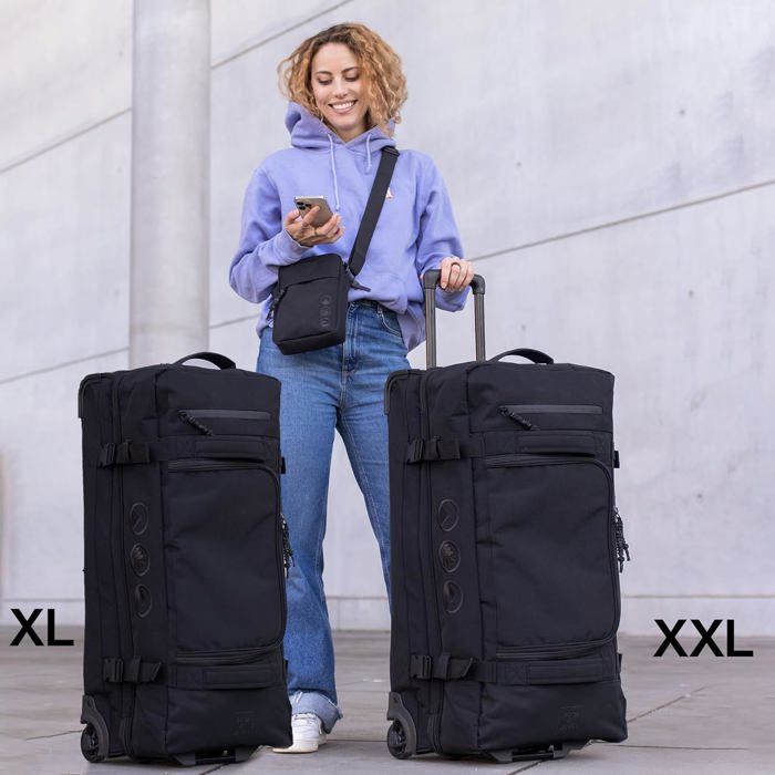 Cartable A Roulette Garcon Valise Cabine Sac à Dos 2-en-1 Kane